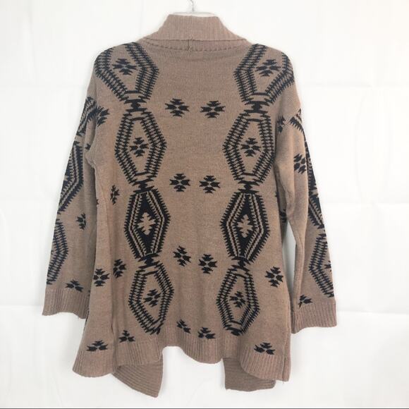 Creazioni Effeci Tribal Print Open Front Cardigan Size S - Picture 9 of 14